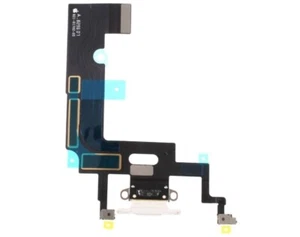 Flex conector de carga iPhone XR BLANCO compatible .24h - Imagen 1 de 1