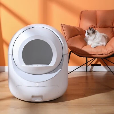 TAKOYI Smart Self Cleaning Cat Litter Box Automatic Cat Litter Cleaning Robot Large 70L