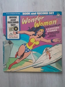 1977 Peter Pan Records DC Comics Wonder Woman Vinyl LP BR 517 - Picture 1 of 6