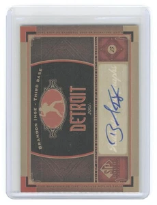 2012 SP Signature Edition Brandon Inge #DET3 Auto - Picture 1 of 2