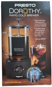 Presto Dorothy Rapid Cold Brew Coffee Brewer 22 Ounces - Picture 1 of 4