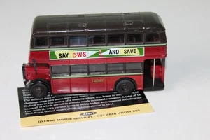 CORGI OOC #43901 1:76 GUY ARAB UTILITY BUS - OXFORD MOTOR SERVICES - ROSE HILL - Picture 1 of 4