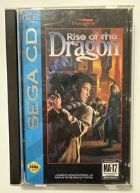 Rise of the Dragon - (Sega CD, 1993) Complete
