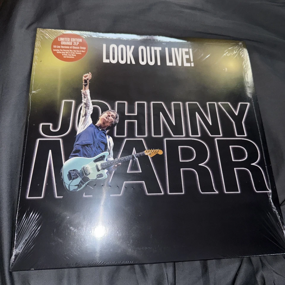 JOHNNY MARR - Look out live! (RSD2025) 2 LP orange Vinyl - Image 1 of 2