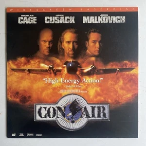 Con Air NTSC DTS Surround Widescreen Laserdisc Cage Cusack Malkovich As New - Picture 1 of 2