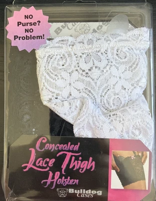 New Bulldog Concealed Carry Lace Thigh Holster Womens Size Large Sexy - Image 1 of 2