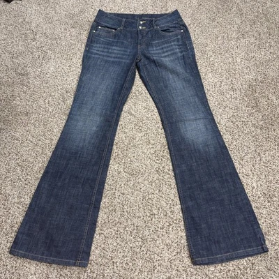 Jeans elásticos de lavado medio London talla 10 para mujer talla 31 X 34 Foto 1 de 4