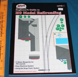 Beginner's Guide to HO Model Railroading Level 1 Book (Atlas, Copyright 1992) - Picture 1 of 5