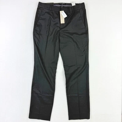 Pantalones Banana Republic Ryan sarga elástica talla 8 para mujer negros nuevos con etiquetas Foto 1 de 4
