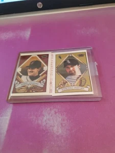 2003 Topps T205 Triple Folder Polar Bear Back Konerko/ Vizquel NM-MT - Picture 1 of 12