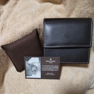 Cassa per orologio Patek Philippe marrone scuro cassa per orologio da viaggio in pelle #803 - Foto 1 di 8