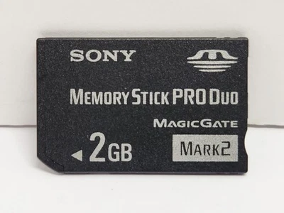 Sony PSP 2 GB Memory Stick Pro Duo Flash Mark 2 Memory Card MSMT2G  - Image 1 of 2