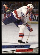 1993  Ultra #101 Michal Pivonka Washington Capitals Hockey card