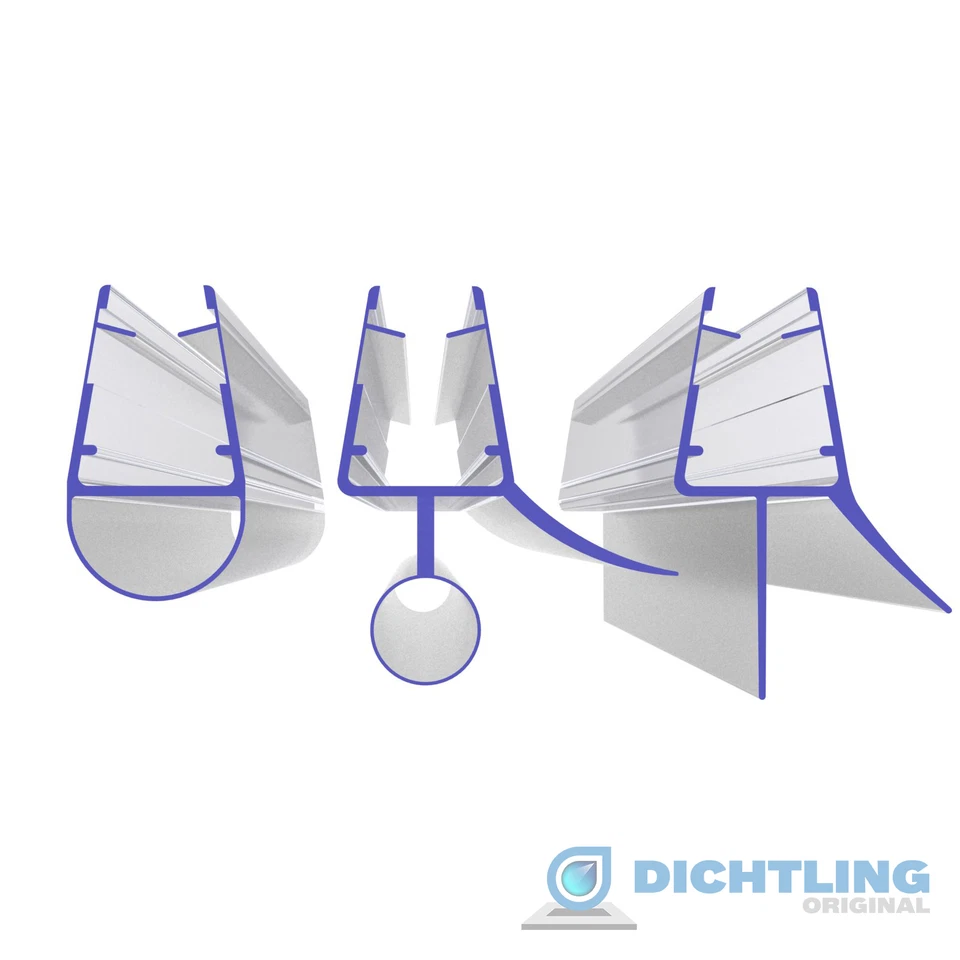 ORIGINAL DICHTLING Duschdichtung Wasserabweiser Ersatzdichtung Duschprofil Duschtürdichtung