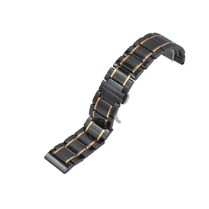 22mm Black Ceramic Watch Bracelet For Guess - Picture 1 of 6