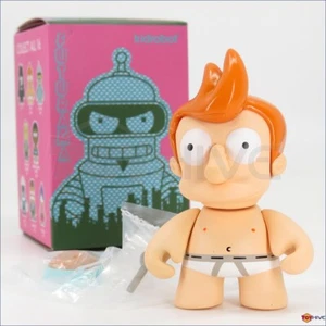 Kidrobot Futurama Fry spoon and bowl Good News Everyone 2019 3-inch vinyl figure - Picture 1 of 2