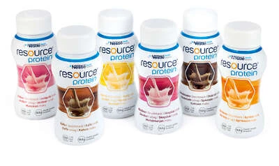 Nestle Resource Protein 6x4x200ml Hochkalorische Trinknahrung mit 30% Eiweiß