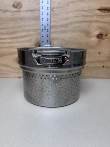 Viking Stainless Steel 8qt Colander Strainer for Stock Pot | Pre-Owned - Picture 1 of 7