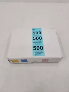 Etiquetas a cuadros Winco CCK-5BL, abrigo azul - Imagen 1 de 3