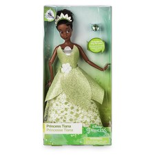 TIANA principessa bambola Barbie Disney Store con anello 2018 maclama