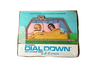 Automatic Dial Down thermostat 24 hour timer model 3501 in box Vintage Northern - Picture 1 of 3
