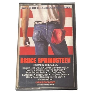 Bruce Springsteen- Born In The USA, Cassette ~ Columbia Records 1984 QCT 38653 - Picture 1 of 6