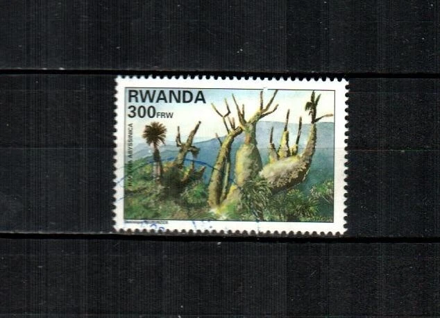Árbol indígena RWANDA Scott's 1392 (1v) en muy buen estado usado (1998) #4 Foto 1 de 1