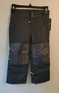  BOYS SIZE XS 4-5 CHAMPION INSULATED SNOW PANTS Railroad Gray NWT - Picture 1 of 15