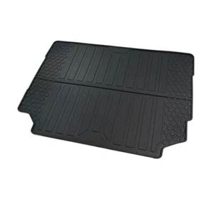 Rear Trunk Mat for Defender 110 2020-2024 TPE Plastic Black back door Pad - Picture 1 of 8