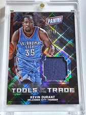 2016 Panini Kevin Durant #PATCH DIAMOND AWE /49 Game Worn Jersey - Rare