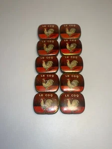 10 Boites d'aiguilles LE COQ pour phonographe gramophone disque 78 tours - Imagen 1 de 4