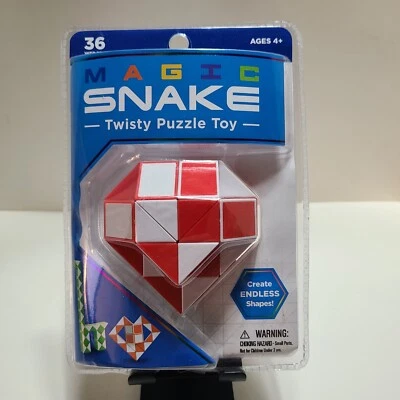 Magic Snake Twisty Puzzle Toy in 4 Colors from Best Brands. - Image 1 of 4