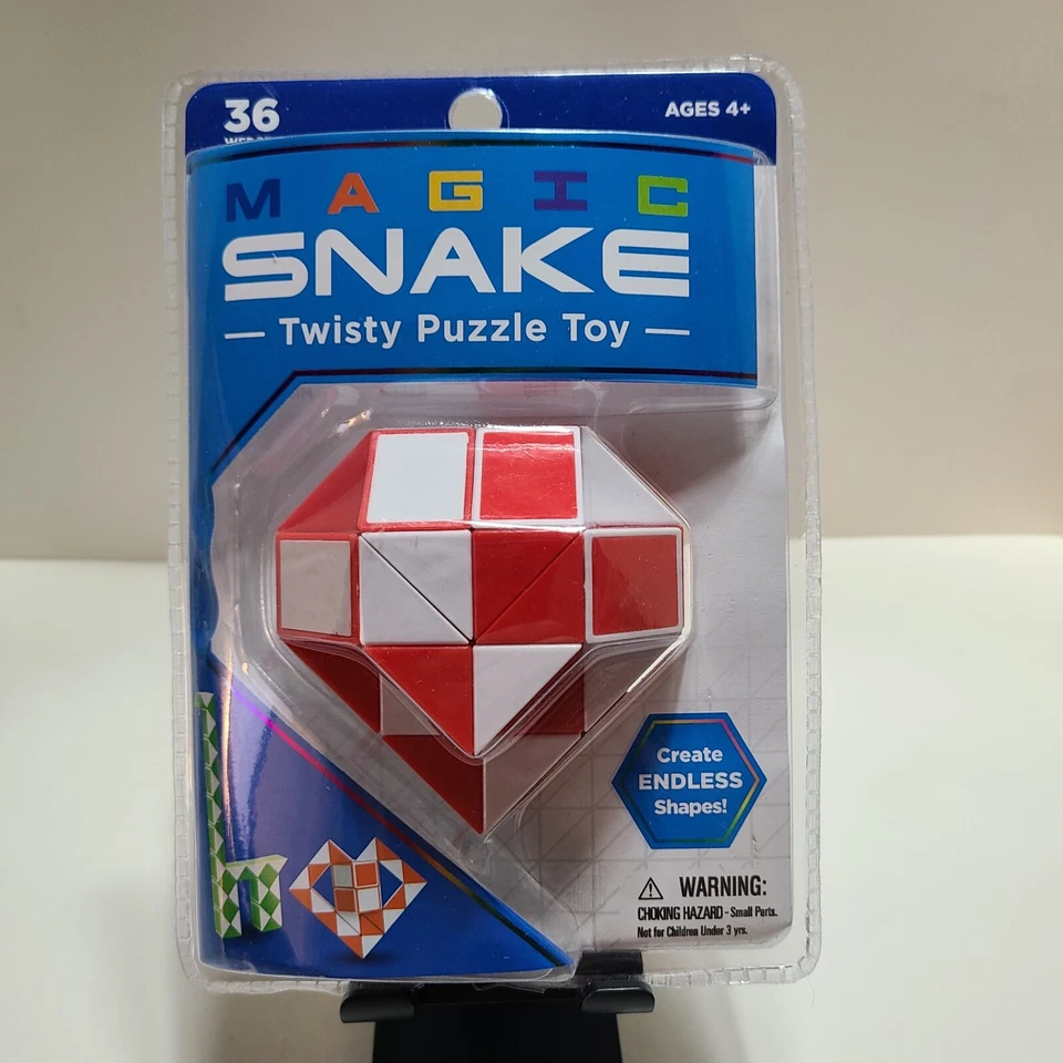 Magic Snake Twisty Puzzle Toy in 4 Colors from Best Brands. - Image 1 of 4