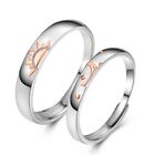 Couple Rings For Women Men Adjustable Couple Matching Promise Wedding