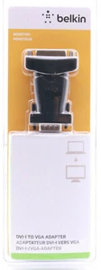 Belkin DVI-I > VGA Adapter Monitor PC Notebook Kupplung Stecker Verbindung 649 - Bild 1 von 1