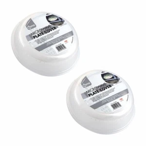 4 Pack Microwave Food Plate Dish Cover Kitchen Cooking 26CM Ventilated - Picture 1 of 2