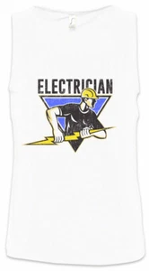 Electrician I Herren Tank Top Electrical Engineer Worker Electricist - Picture 1 of 1