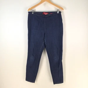 Marina Rinaldi sport womens denim leggings jeggings size 21 aus 16 blue 113035 - Picture 1 of 12