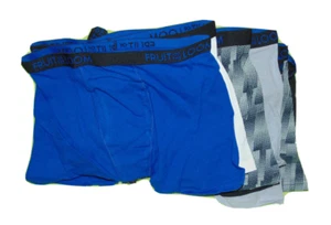 Fruit Of The Loom Boxer Briefs Underwear Large 14-16 Boys New 8 Pack - Picture 1 of 2