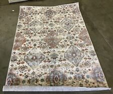IVORY / RUST 4' X 6' Flaw in Rug, Reduced Price 1172665446 SHV148P-4