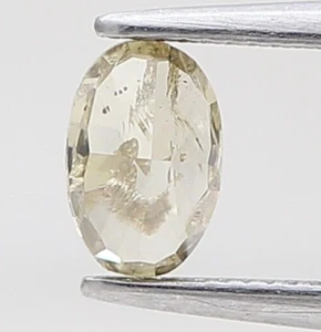 FANCY YELLOW DIAMOND 0.54TCW UNTREATED OVAL FANCY LOOSE DIAMOND COLOR NATURAL - Picture 1 of 13