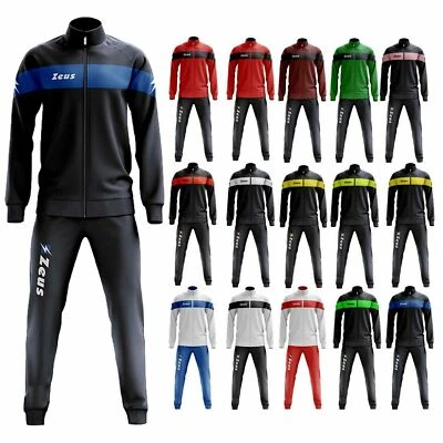 Tuta Apollo Zeus Rappresentanza Calcio Freetime Running Fitness Palestra