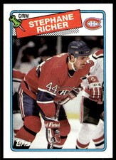 1988-89 Topps Stephane Richer Montreal Canadiens #5