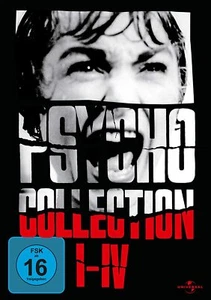 PSYCHO: The Complete Movie Collection 1 2 3 4 / NEW Region 2 DVD - Picture 1 of 1