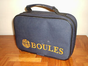 Petanque Boule Bag For 6 Steel Boule Tough Canvas Boule Bag