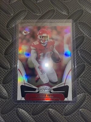 2018 Panini Certified Football Tyreek Hill Kansas City Chiefs 219/499 - Image 1 of 2