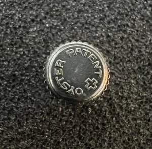 Original vintage ROLEX Oyster Patent + Brevet  Steel crown 6mm - Picture 1 of 3