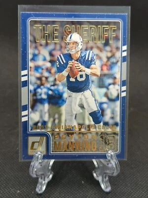 2016 Donruss The Sheriff Peyton Manning Tribute Peyton Manning #10 HOF - Image 1 of 2