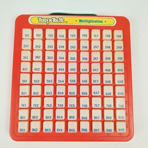 Strumento didattico matematica bambini vintage Touch N tell me moltiplicazione 1981 - Foto 1 di 8