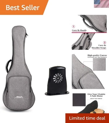 32-дюймовый чехол для 30-дюймовой баритонной укулеле — стильный, прочный и защитный - Изображение 1 из 4